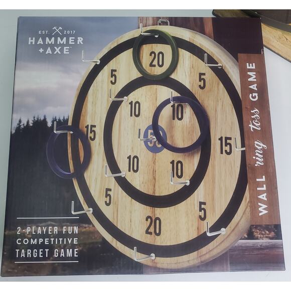 Hammer + Axe duo Ring toss game and Cossbow Classic Gift set - Picture 6 of 9